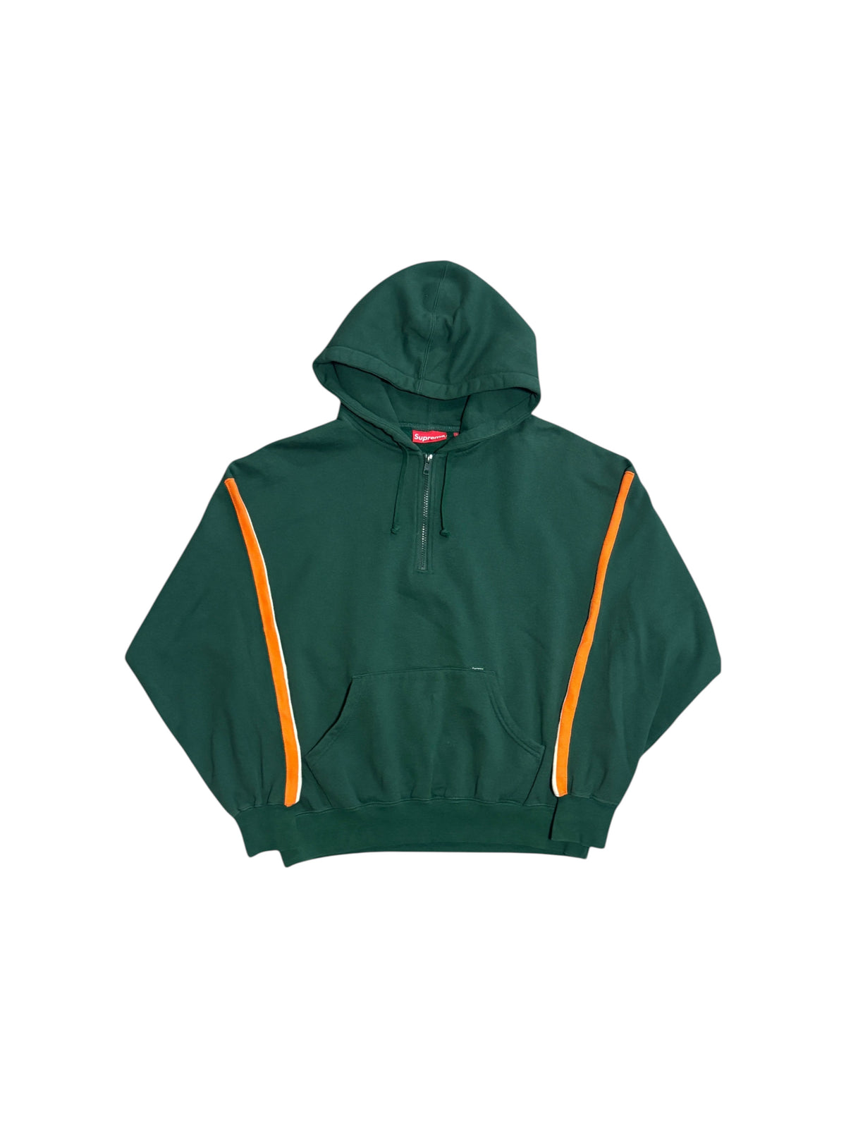 Supreme half zip hoodie